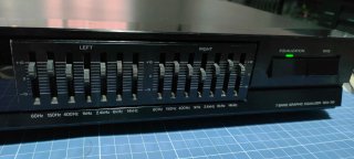 Ecualizador gráfico Sony SEQ-310 Negro