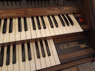 Órgano Siel HB 350 Doble Teclado