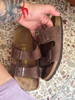 Sandalias Birkenstock Marrones Talla 39