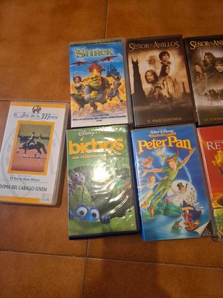 Lote Películas VHS: Varios títulos