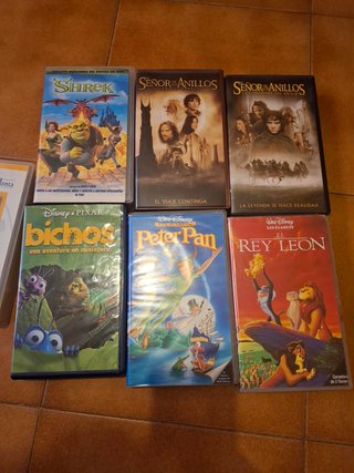 Lote Películas VHS: Varios títulos