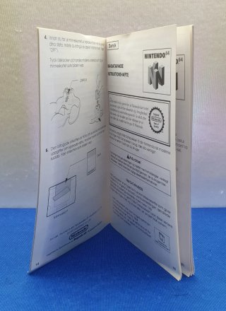 CAJA MANUAL NINTENDO 64 CONTROLLER PAK PAL ESP