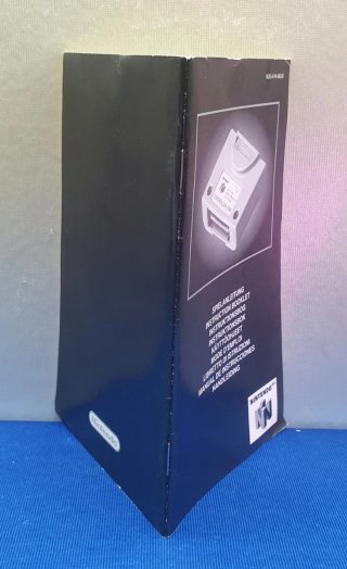 CAJA MANUAL NINTENDO 64 CONTROLLER PAK PAL ESP