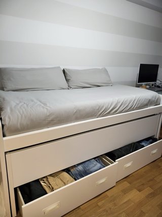 Cama Nido Calidad + 2 Colchones + 2 Cajones