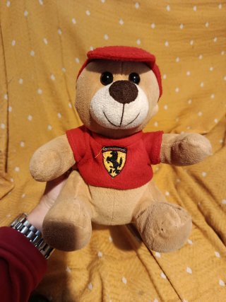 Peluche Oso rojo
