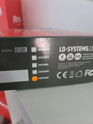 LD Systems U300 Micrófono Inalámbrico