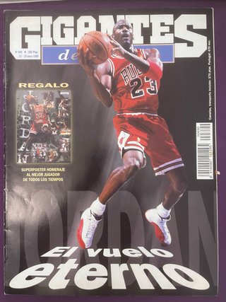 Revista Gigantes retirada Jordan en 1999, núm. 690
