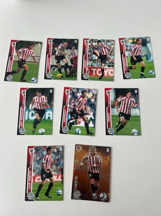 Lote cartas Athletic Bilbao Megacrack 05/06