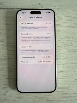 iPhone 15 Pro Max blanco