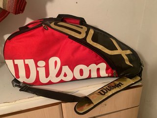 Bolsa Raquetero Wilson BLX Tenis Nueva
