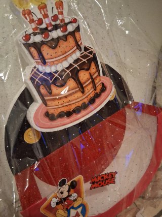 Tarta de cartón con corazones