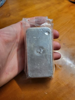 Lingote Plata 1kg Degussa Feinsilber