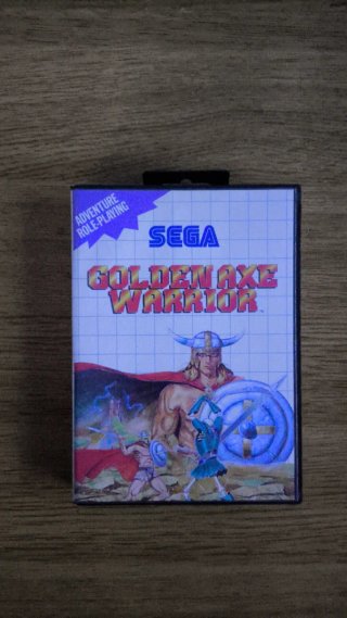 Sega Master System II con Golden Axe Warrior