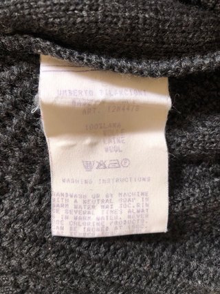 Maglione Umberto Bilancioni lana uomo, girocollo.