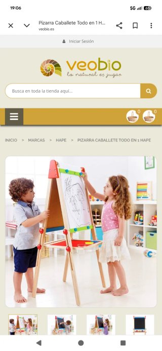 Pizarra infantil Hape