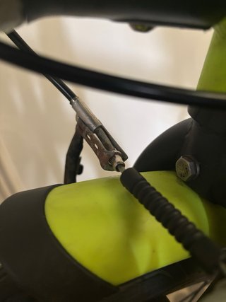 Bicicleta BTWIN plegable verde