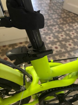 Bicicleta BTWIN plegable verde