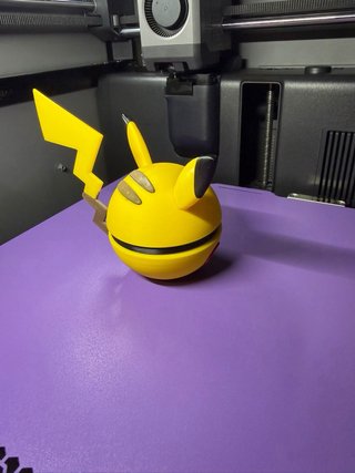 Figura 3D Pikachu Pokéball – Decoración