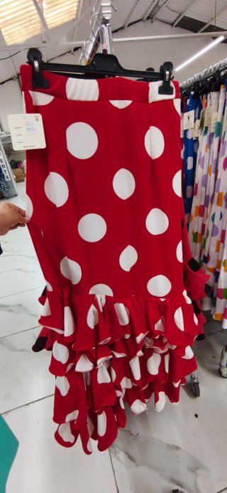 Falda Flamenco con lunares