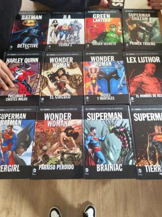 Colección DC Comics novelas gráficas (12 tomos)