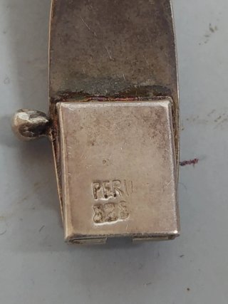 Pulsera Vintage Plata y Malaquitas (Perú, 1980s)