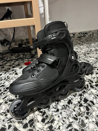 Patines en línea negros talla 42