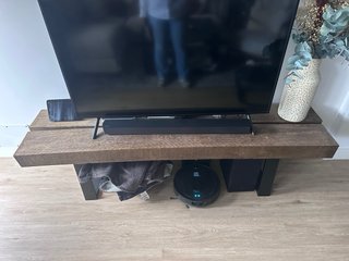Mueble TV industrial madera y metal