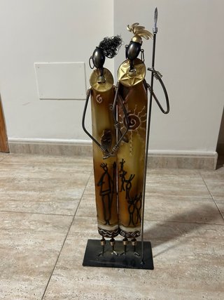 Adorno de forja africana