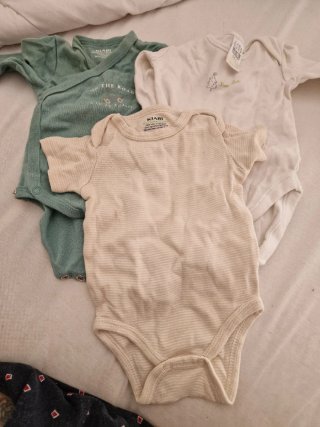 Lote bodys Bebé 0-3 Meses