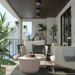 Sillón Ikea Ravsten gris/blanco sin usar