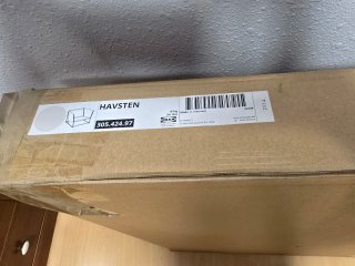 Sillón Ikea Ravsten gris/blanco sin usar