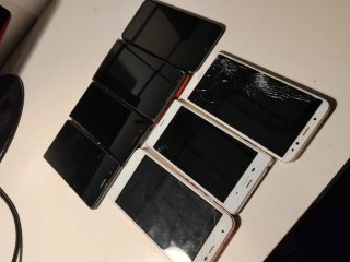 Lote de 7 moviles (reparar o para piezas)