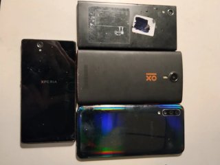 Lote de 7 moviles (reparar o para piezas)
