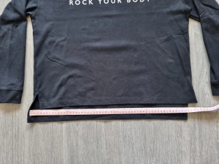 Sudadera Rock Your Body Negra