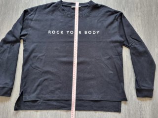 Sudadera Rock Your Body Negra