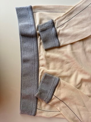 Maglia Moncler Panna/Grigio Taglia M