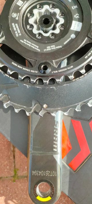 Bielas SRAM RED con potenciómetro