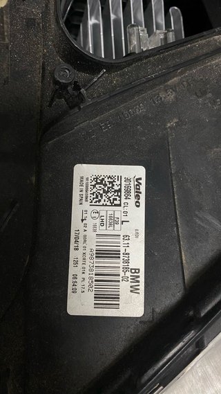 Faro delantero BMW X2 en venta