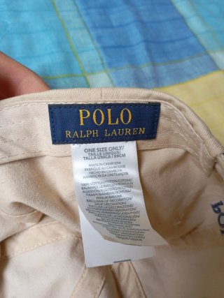 Gorra Polo Ralph Lauren Beige