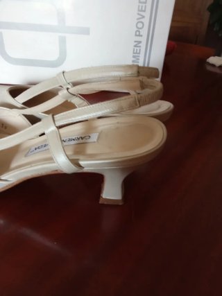 Sandalias Carmen Poveda Talla 38 Vintage
