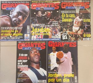 Lote revista Gigantes Michael Jordan