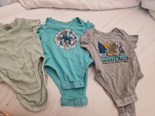 Bodys bebé Converse All Star 0-3 meses