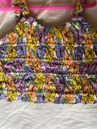 Top niña ZARA T9 floral