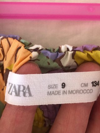 Top niña ZARA T9 floral