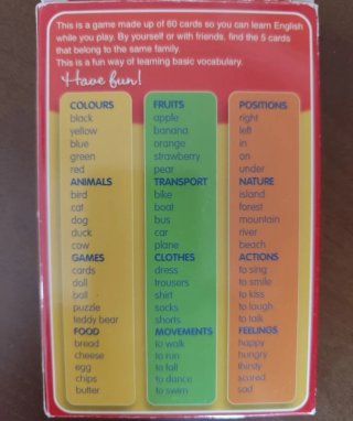 Juego de cartas Auralog
