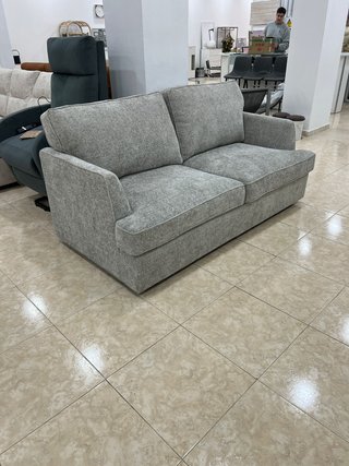 Sofá Cama Plegatín Gris Tela