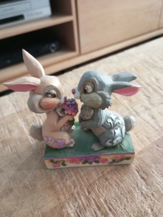 Figuras Disney Traditions Bambi y Tambor