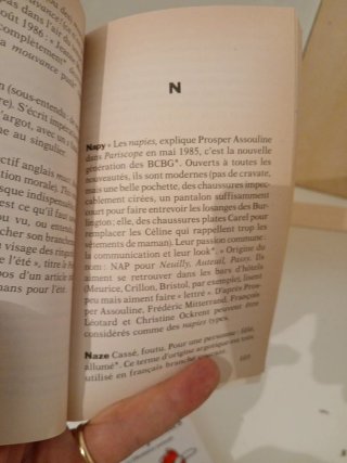 5 volumi dizionario di parole particolari, argot,