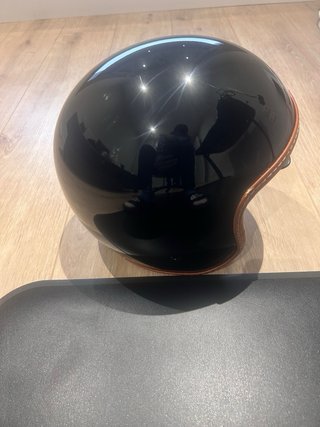 Casco Moto LEM Scooter Negro