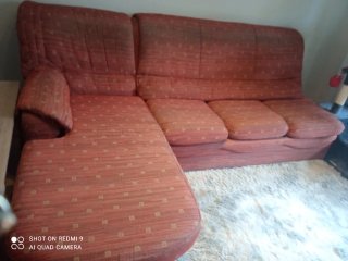 Sofá cama 1,35m tela